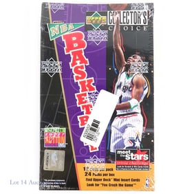 1996-97 UD Coll Choice Basketball Cards Sealed Box