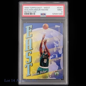 1998 Topps East-West Walker/Abdur-Raheem  (PSA8)