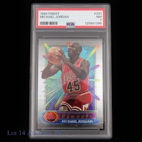 1994 Finest Michael Jordan (PSA7)
