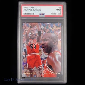 1995 Flair Michael Jordan (PSA9)