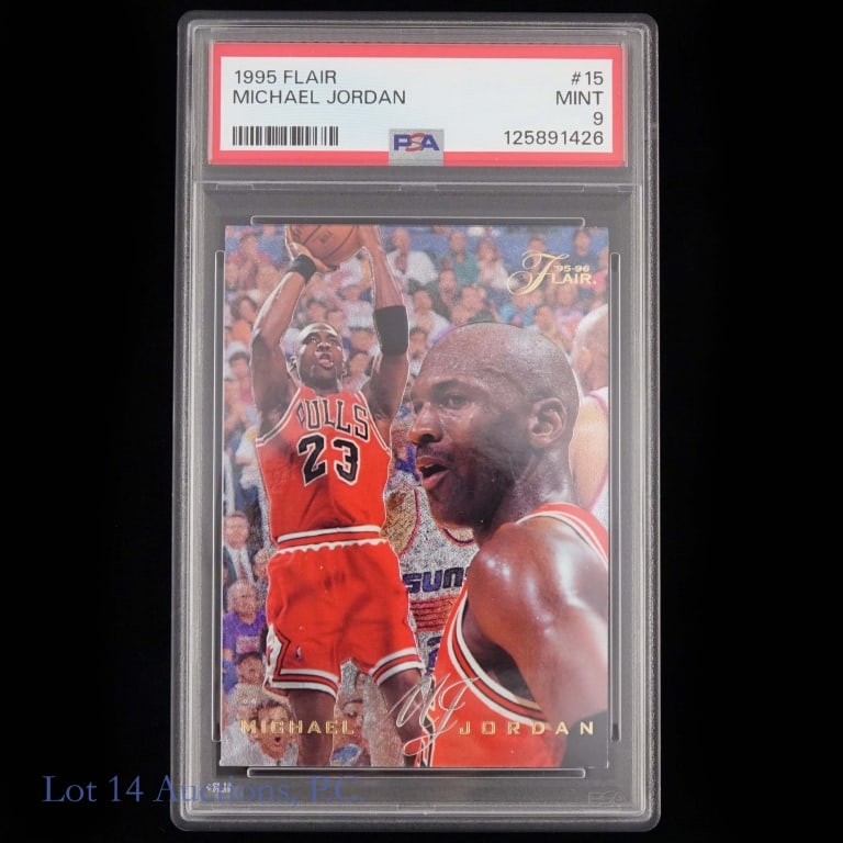 1995 Flair Michael Jordan (PSA9) (1 of 4)