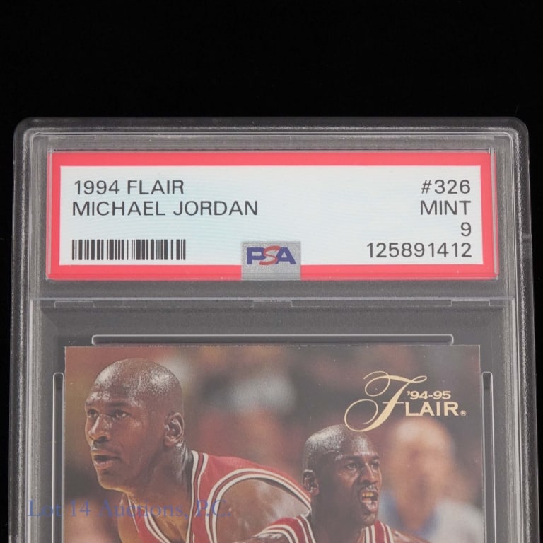 【新品未開封】3点　マイケルジョーダン　フィギュア レア 2001 -02 Fleer Flair MICHAEL JORDAN #121 / マイケル