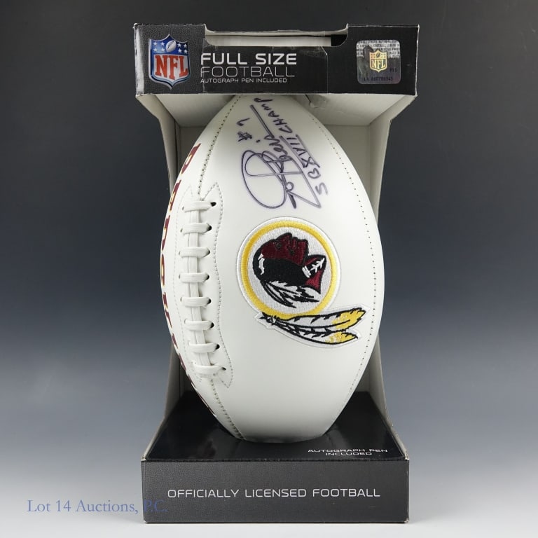 Joe Theismann Signed Football (1 of 3)
