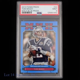 2013 Panini Prizm Tom Brady (PSA9)