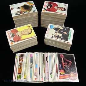 1970s Football, Hockey, Basketball Trading Cards