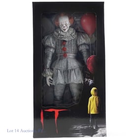 NECA Pennywise IT Figure In Original Box (~20")
