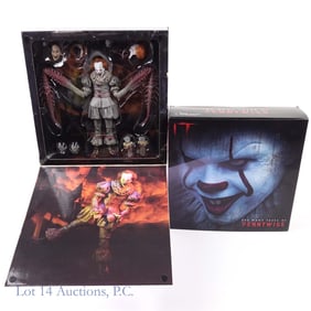 NECA IT Pennywise Figures NIB (2)