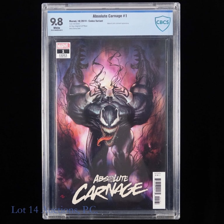 Absolute Carnage #1 CBCS Graded 9.8 (1 of 3)