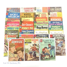 Four Color, Silver Age Comics, 10, 12, 15 c. (+25)