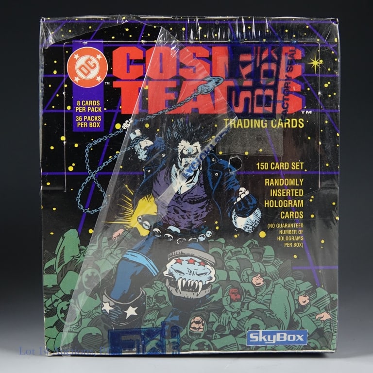 1993 DC Cosmic Teams Trading Cards Sealed Box (1 of 3)