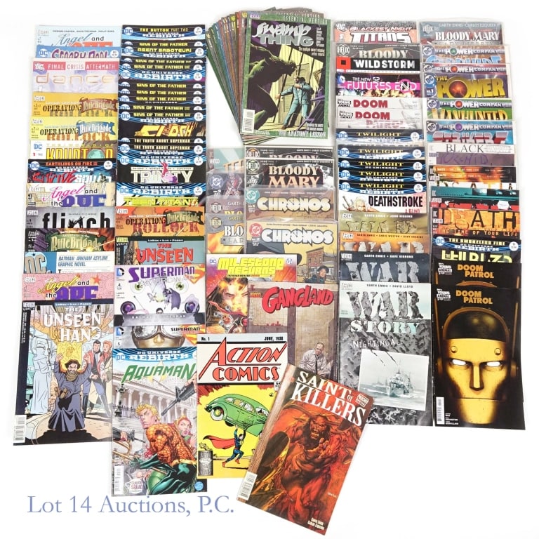 DC & Vertigo Comic Books (+90) (1 of 4)