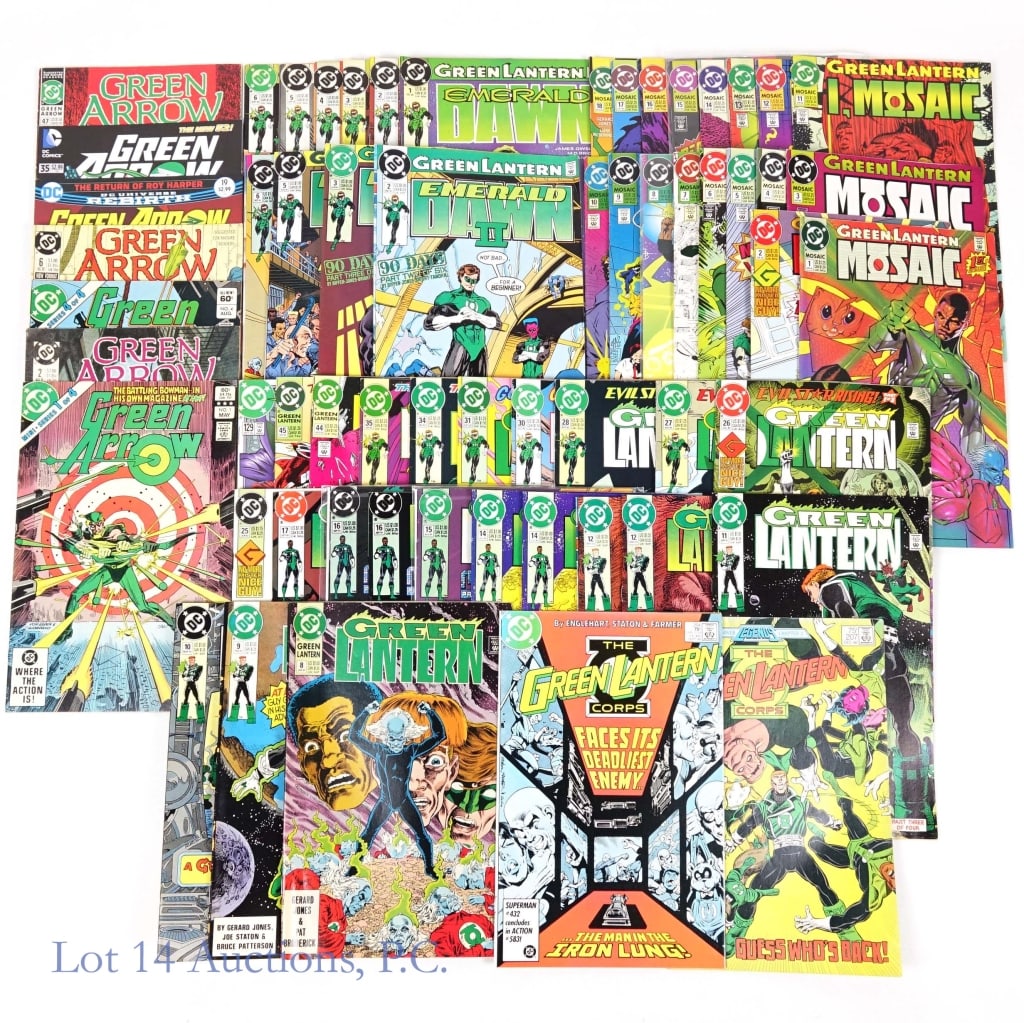 Green Lantern & Green Arrow Comics, DC (+45) (1 of 5)