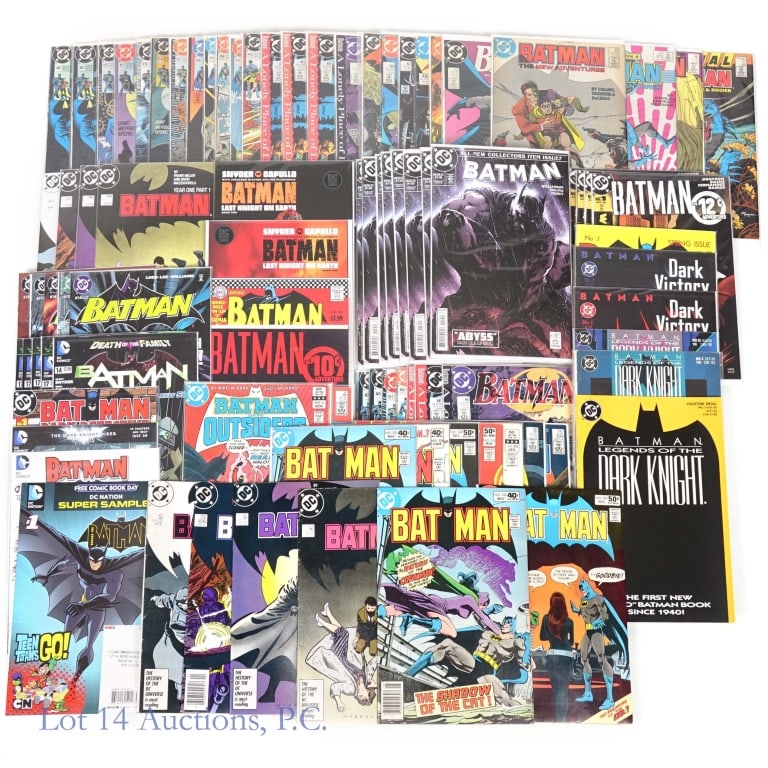 Batman Comics, 80's-10's, Key Issues, DC (+80) (1 of 4)