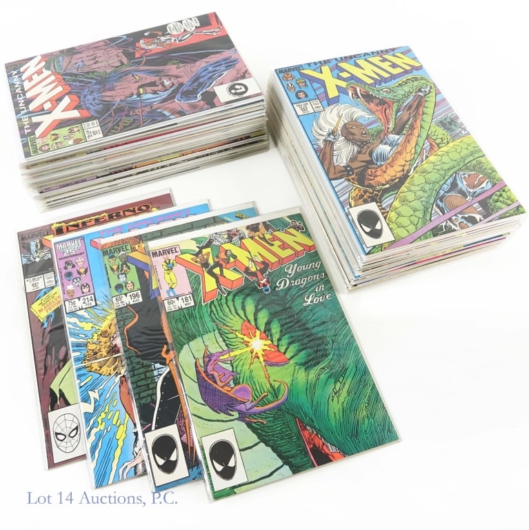 X-Men Ranging #180-255, Key Issues MARVEL (+50) (1 of 3)