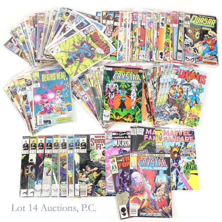 Marvel Comic Titles, Key Issues, Full Run (+100) (1 of 3)