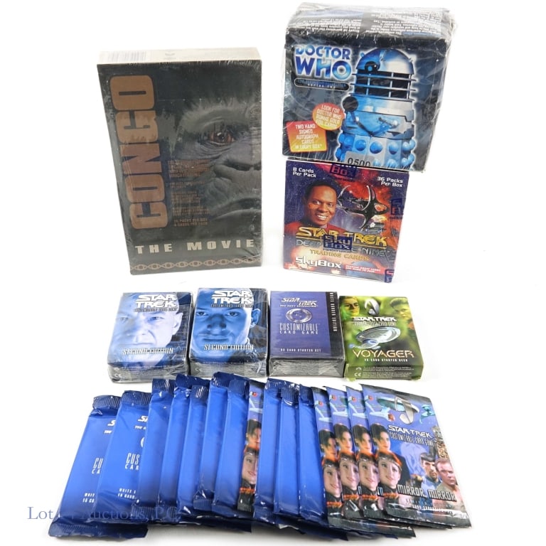 Trading Cards Doctor Who, Star Trek, Congo (1 of 3)