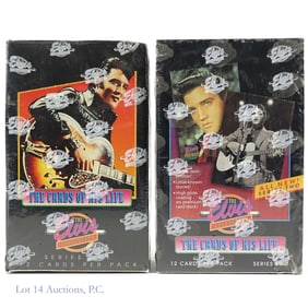 The Elvis Collection Cards NOS Boxes (2)
