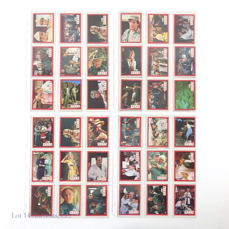 Complete Set 1982 Donruss MASH Cards (1 of 2)