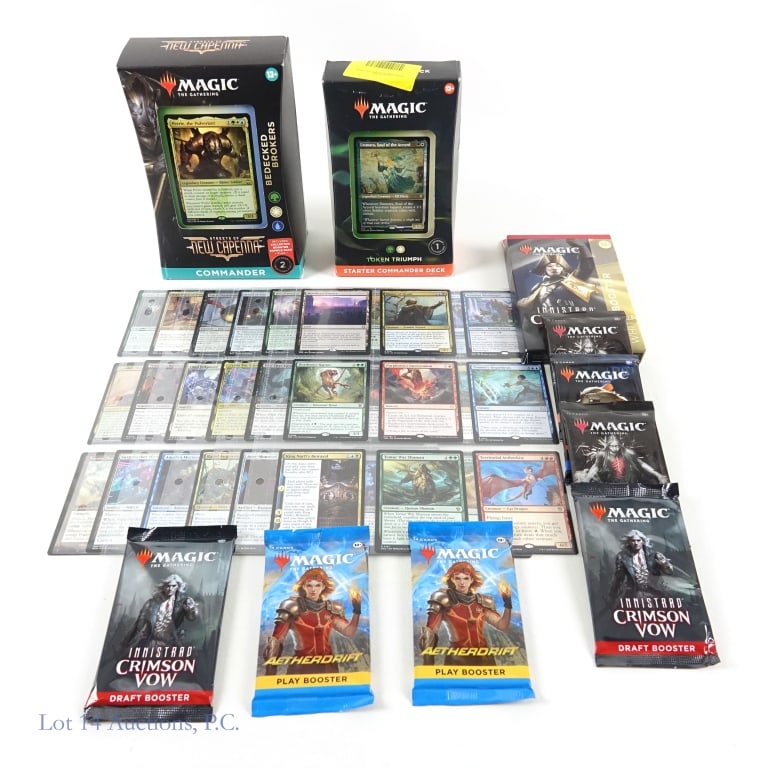 Magic The Gathering Boosters, Decks, Cards (+350) (1 of 5)