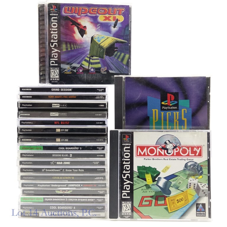 Sony PlayStation Video Games (18) (1 of 5)