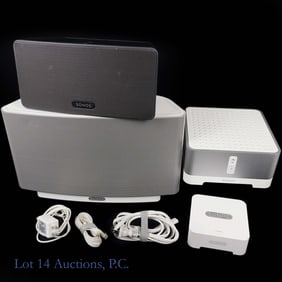 Sonos Wireless Music System Amp Speakers (4)