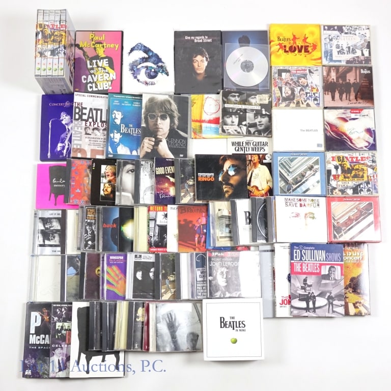 Beatles Music CDs & DVDs (~70) (1 of 3)