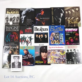 Beatles Hardcover Books (16)