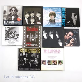 Beatles Coffee Table Books (10)