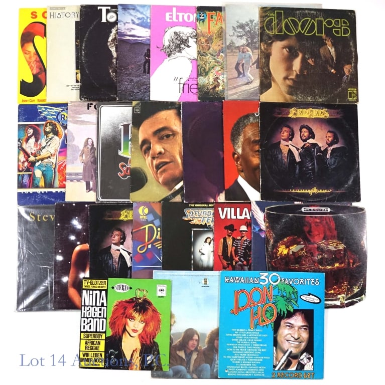 70s 12" Vinyl Records, Disco, Rock, More (26) (1 of 3)