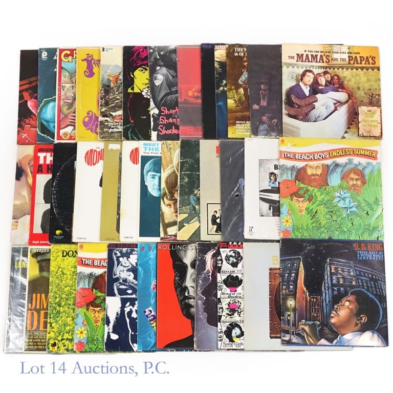 Vintage Vinyl Records Stones, Monkees, More (37) (1 of 4)