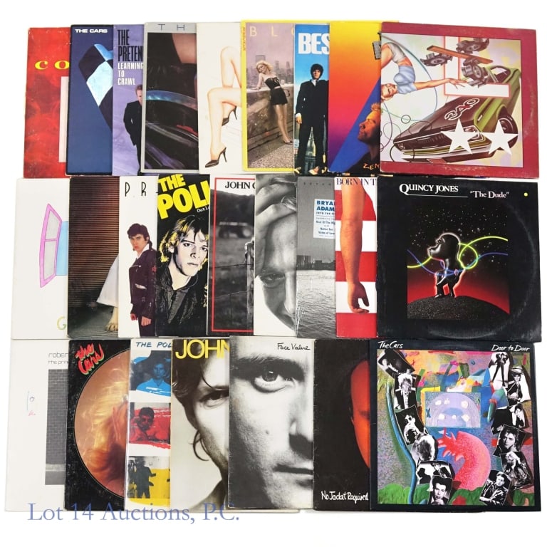 Vinyl Records 1980s New Wave, Rock, Pop (25) (1 of 3)