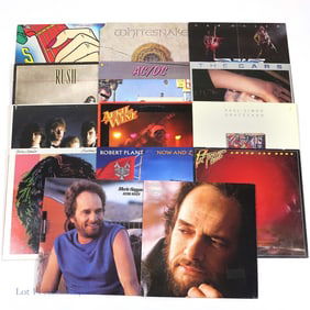 Vinyl Records AC/DC, Pretenders, Rush More (14)