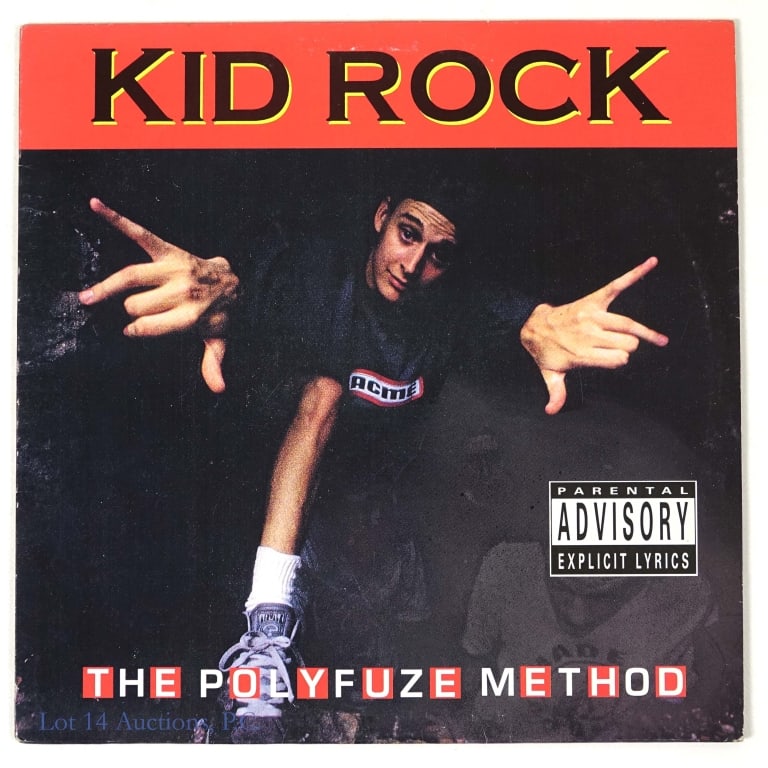 Vinyl Record Rare Kid Rock The Polyfuze Method (1 of 3)