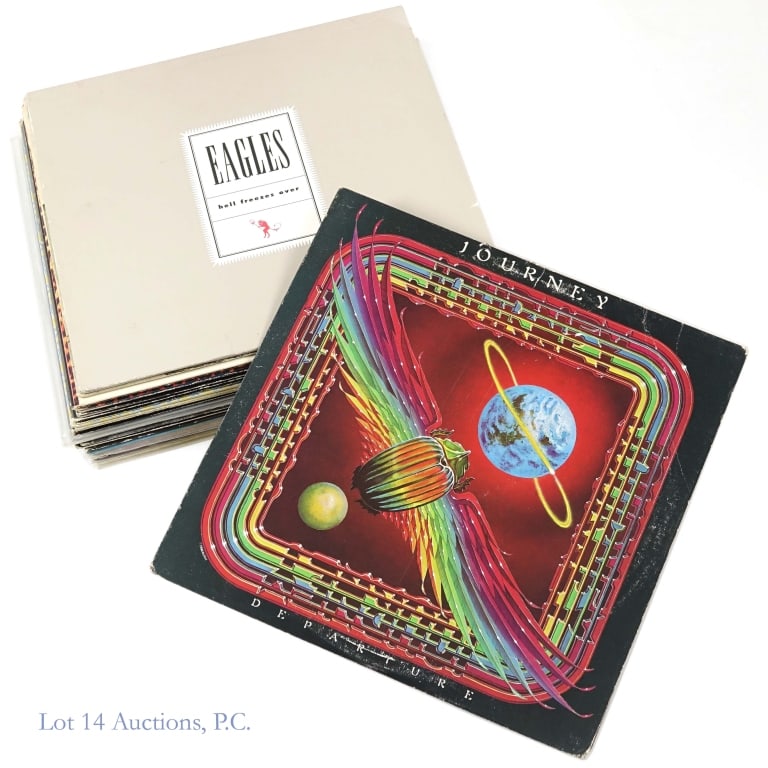 Vinyl Records Journey, Eagles, BTO, REO, More (20) (1 of 4)