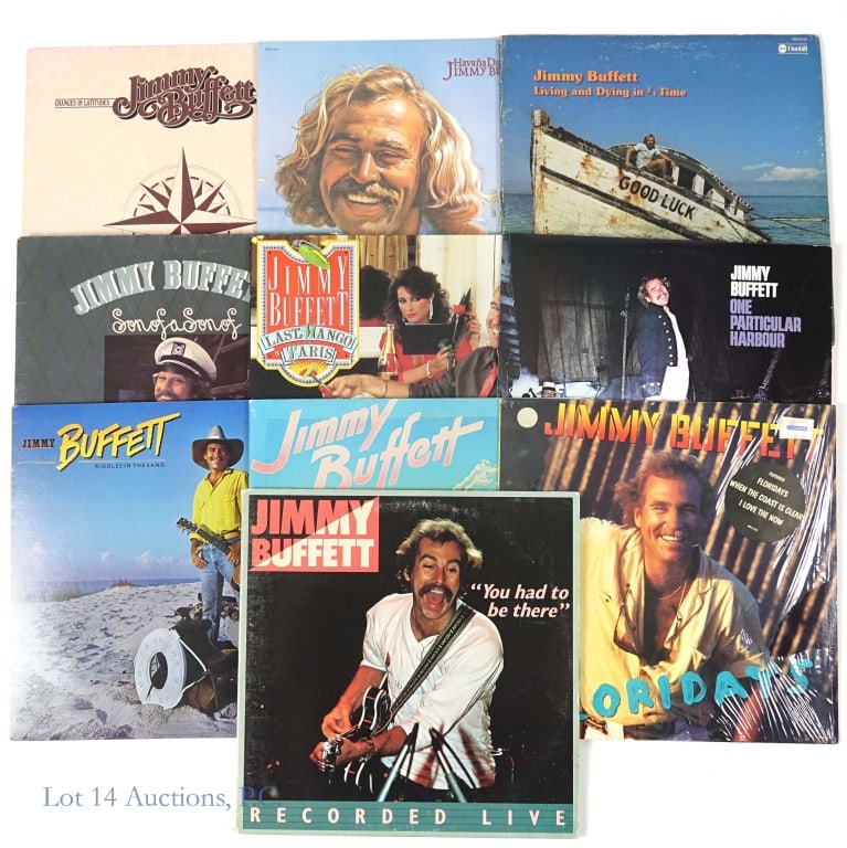 Vinyl Records Jimmy Buffet (10) (1 of 5)
