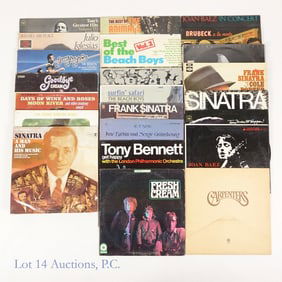 Vinyl Records Sinatra & More, Incl. Sealed Trinity