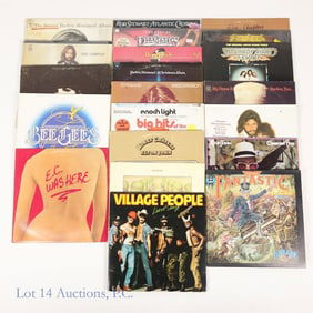 Vinyl Records Streisand, Bee Gees, Clapton, More