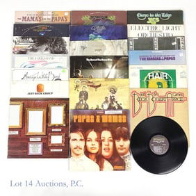 Vinyl Records Yes, ELO, Mamas & Papas, More (20)