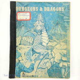 Dungeons & Dragons Blue Book 1st Printing