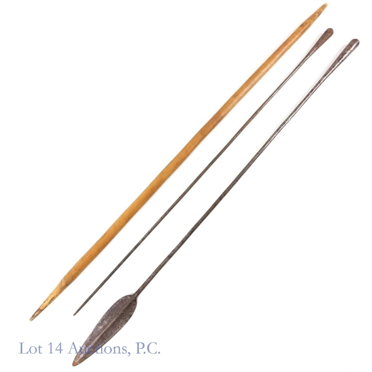 Antique Three Part East Africa Samburu spear (1 of 3)