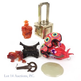 Various Small Antiques, Mostly East Asian