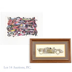 90s Car Racing Wall Art (2)