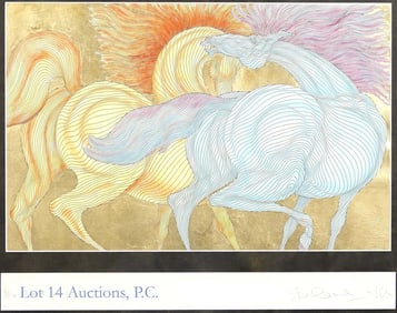 Guillaume Azoulay "Tryst" Ltd Ed Serigraph