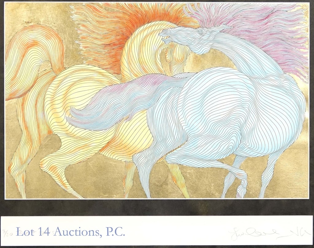 Guillaume Azoulay "Tryst" Ltd Ed Serigraph (1 of 6)