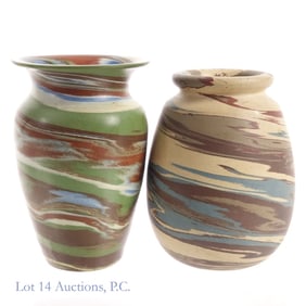 Niloak(?) Desert Sands Vases (2)