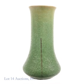 Grueby Pottery Matte Green Vase
