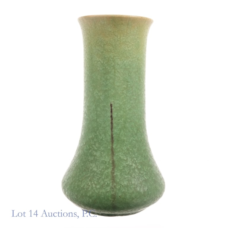 Grueby Pottery Matte Green Vase (1 of 7)