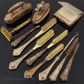 Vintage Sterling Silver Beauty Kit