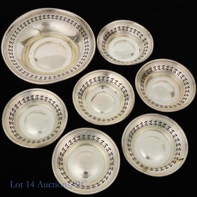 Sterling Silver Coasters Set