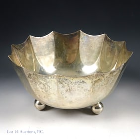 Tiffany Sterling Silver 12-Sided Bowl